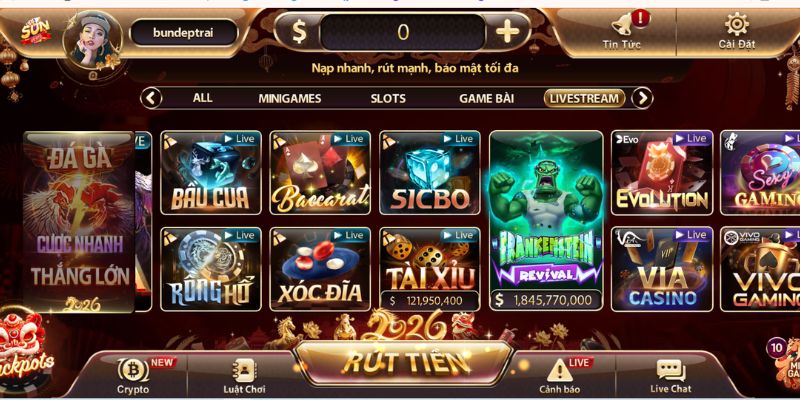 Sống động như thật - Trải nghiệm casino trực tuyến đẳng cấp